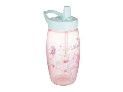 Canpol babies Lahev sportovní se sklápěcím pítkem Unicorns 400ml 2