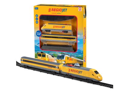 Vlak RegioJet se zvukem a světlem