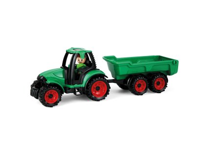 Auto Truckies traktor s vlečkou v krabici