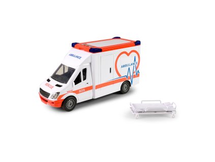 Auto sanitka se zvukem a světlem