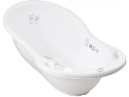TEGA Dětská vanička Sova 102cm Bílá