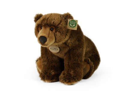 Plyšový medvěd hnědý 42 cm ECO-FRIENDLY
