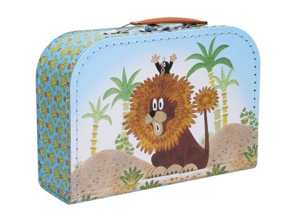 Krtek dětský kufr Krtek a lev 25cm