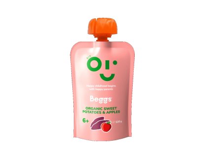 Beggs BIO Batáty a jablka (120g)