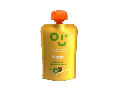 Beggs BIO Kiwi a banán (120g)