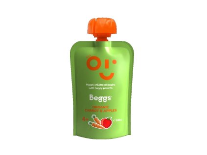 Beggs BIO Mrkev a jablka (120g)