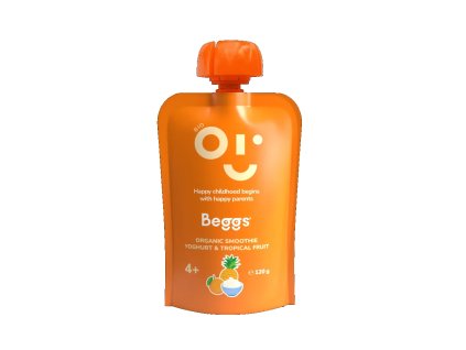 Beggs BIO Smoothie s jogurtem a tropickým ovocem (120g)