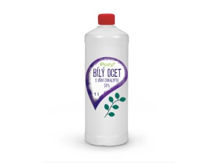 iPlody Ocet bílý 10 % na úklid s vůní eukalyptu láhev 1l
