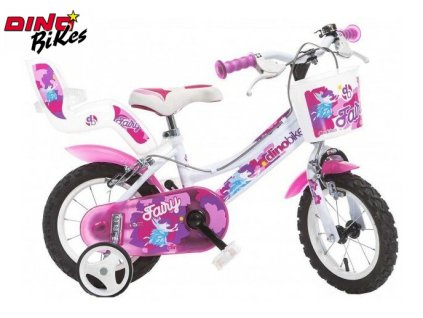 Dino Bikes Dětské kolo 12" bílé 2017