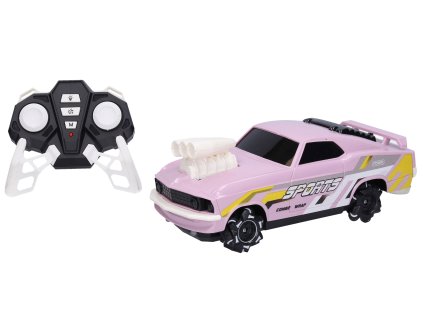 Auto RC na dálkové ovládání světle růžové 23 cm