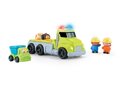 Auto nákladní s efekty set 4ks