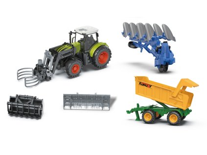 Traktor nakladač s efekty a příslušenstvím 29 cm