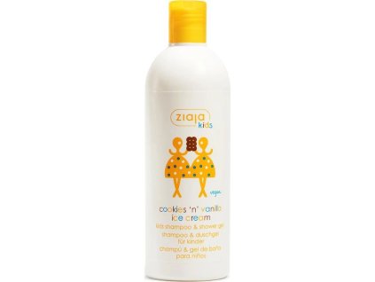 Ziaja Kids Šampon a sprchový gel 2v1 sušenky & vanilková zmrzlina 400ml