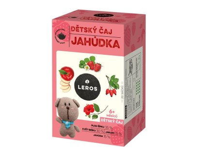 LEROS Dětský čaj Jahůdka 20x2g