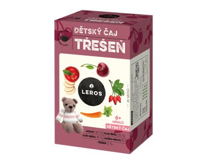 LEROS Dětský čaj Třešeň 20x2g