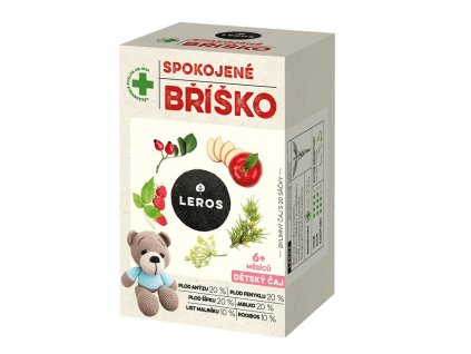 LEROS Dětský čaj Spokojené bříško 20x2g