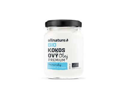 Allnature Kokosový olej panenský BIO 500ml