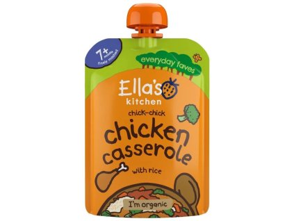 Ella's Kitchen BIO Kuřecí nákyp s rýží (130g)