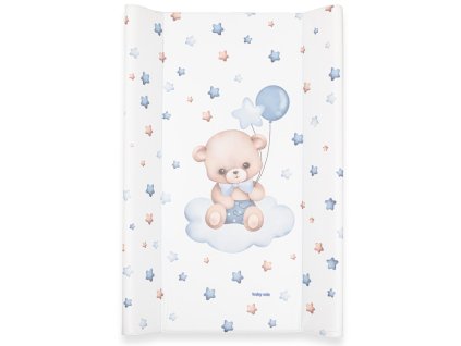Baby Mix Přebalovací podložka tvrdá 70x47cm Medvídek modrý 1