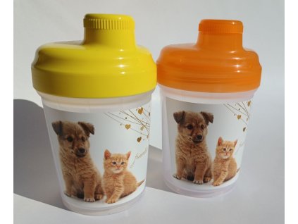TVAR Dětská lahev 300450ml Štěně a kotě