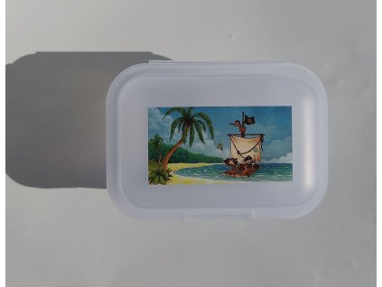 TVAR Dětský svačinový box malý Piráti