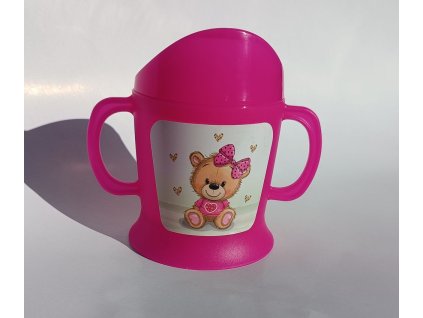 TVAR Kojenecký hrníček 150ml Medvídek s mašlí