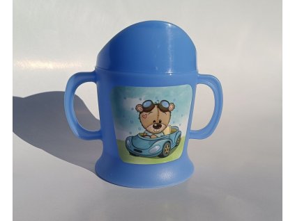 TVAR Kojenecký hrníček 150ml Medvídek v autě