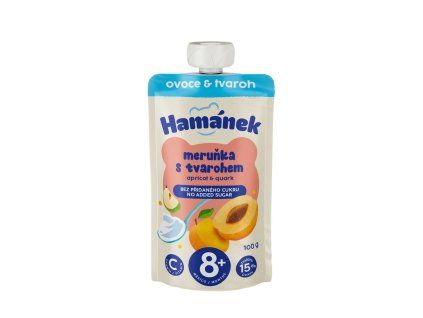 Hamánek Meruňka & Jablko s Tvarohem 100g 1