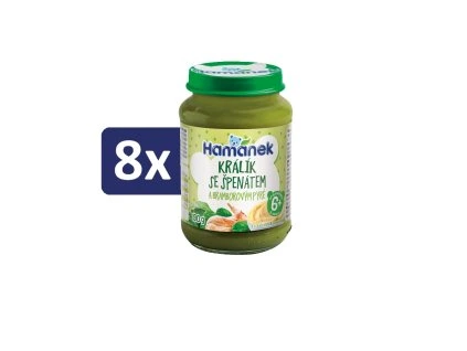 Králík se Špenátem a Bramborovým Pyré