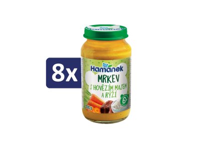 Mrkev s Hovězím Masem a Rýží