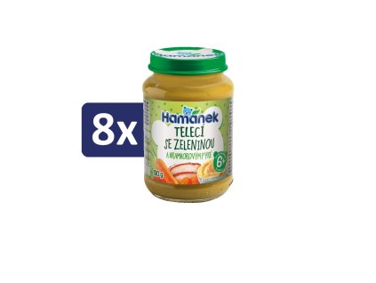 Telecí se Zeleninou a Bramborovým Pyré