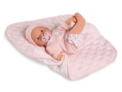 Antonio Juan 14365 BIMBA - mrkací panenka miminko se zvuky - 37 cm