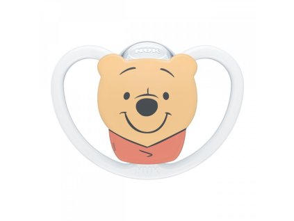 NUK Perfect Match Air Dudlík Medvídek Pú 6 18m bílá