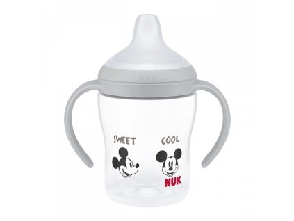 NUK Perfect Match láhev učení Disney Mickey Mouse 150ml šedá