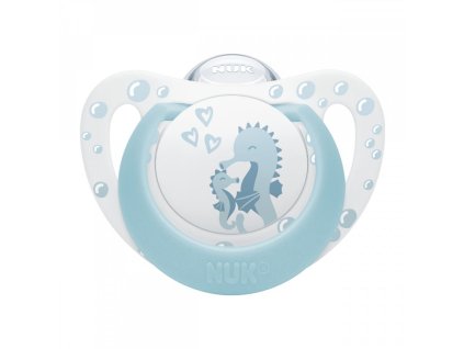NUK First Choice Dudlík 0 6m Mořský koník