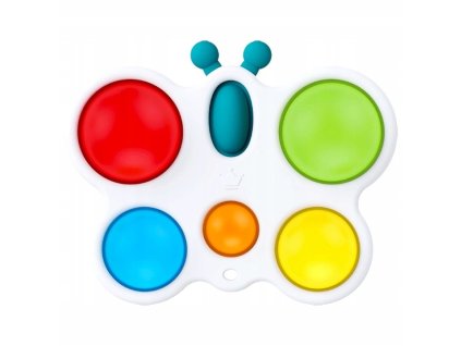 TULI FUN Senzorická hračka POP IT Motýlek