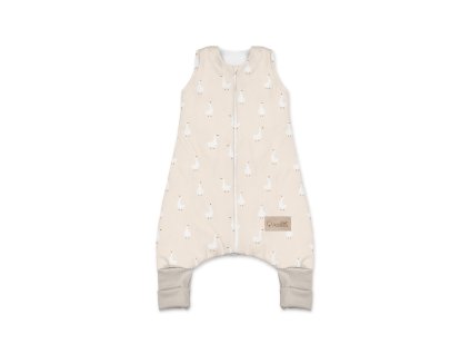 ALBERO MIO Dětský spací pytel s nohavicemi Husa Gaja
