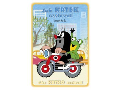 Omalovánka Jak krtek cestoval