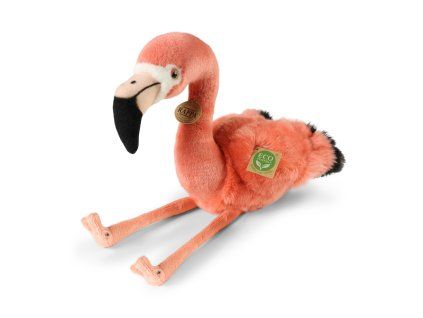 Plyšový plameňák 40 cm ECO-FRIENDLY