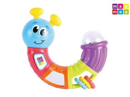 MaaMaa Chrastítko Housenka 16cm