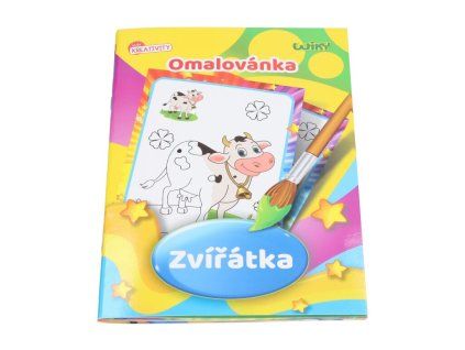 Omalovánka Zvířátka