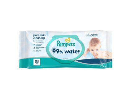 Pampers ubrousky 99 % Water 60ks