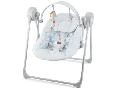 Kinderkraft Houpačka Swingee Šedá 1