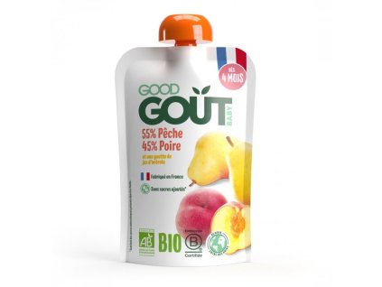 Good Gout BIO Broskev s hruškou (120 g)