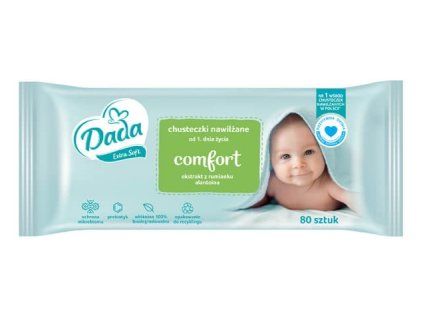 Dada vlhčené ubrousky extra soft 80ks Comfort 1