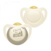 NUK For Nature Latexový dudlík (6-18m.) 2 ks - bílá