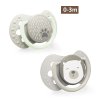 LOVI Dudlík silikonový dynamický BUDDY BEAR 0 3m (2ks)