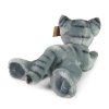 Plyšová kočka šedá 30 cm ECO-FRIENDLY