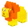 WADER Stavebnice Baby Blocks Safari Lev