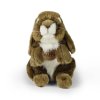 Plyšový králík hnědý 18 cm ECO-FRIENDLY